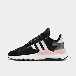Adidas Originals Nite Jogger Black White Pink
